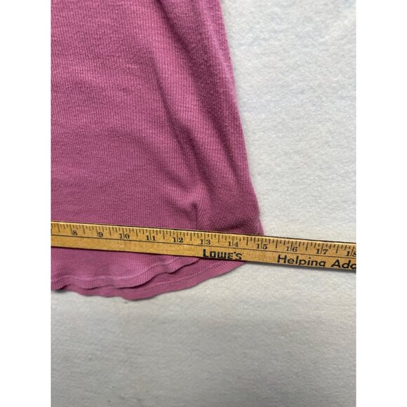 Converse Womens Ribbed Tank Top Pink SP - Picture 6 of 6